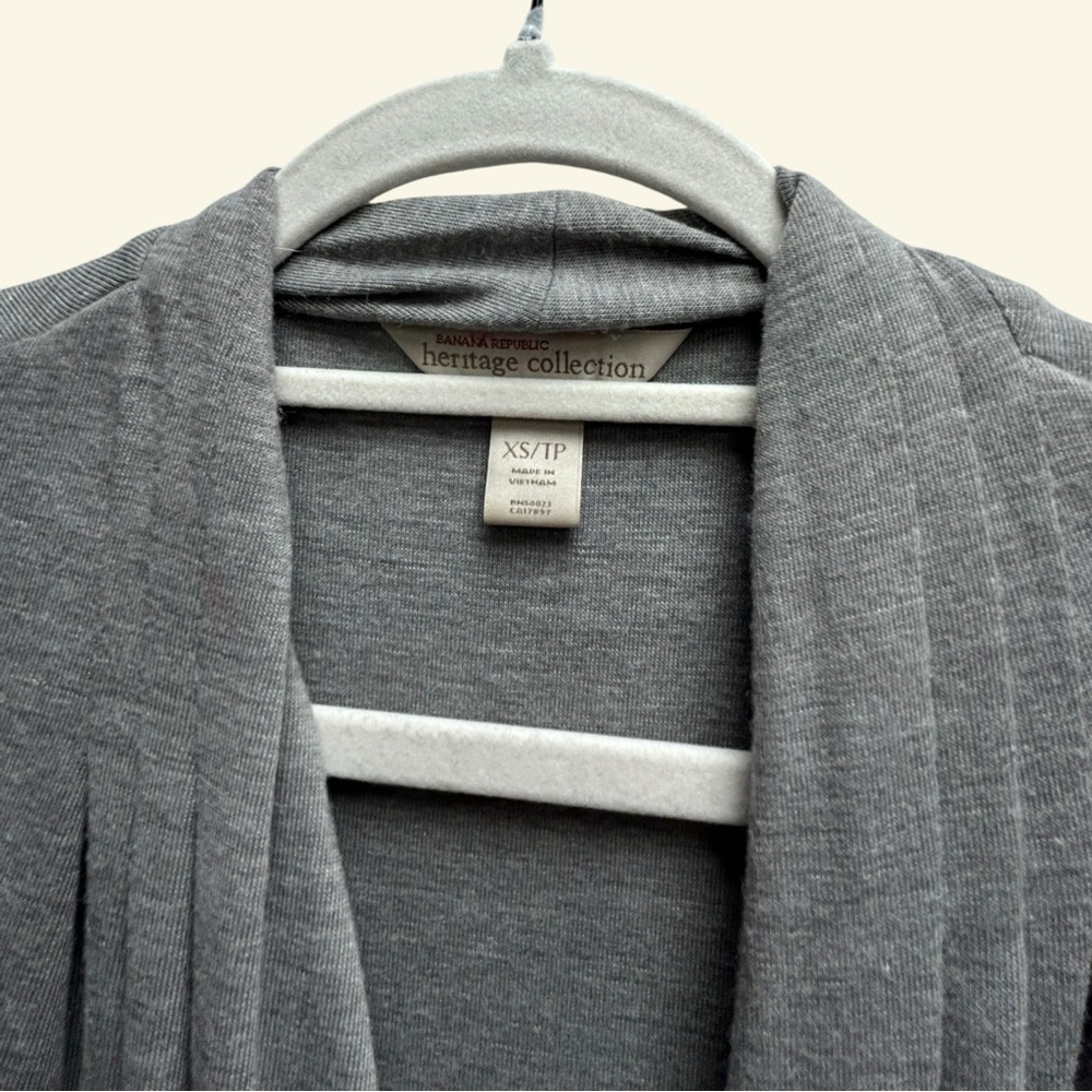 Banana Republic Gray Long Sleeve Dress - Picture 2 of 2